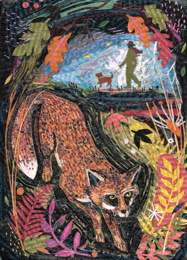 Jamie Poole – wholesale Art print – The Vixen A3 Print on Silk Stock1