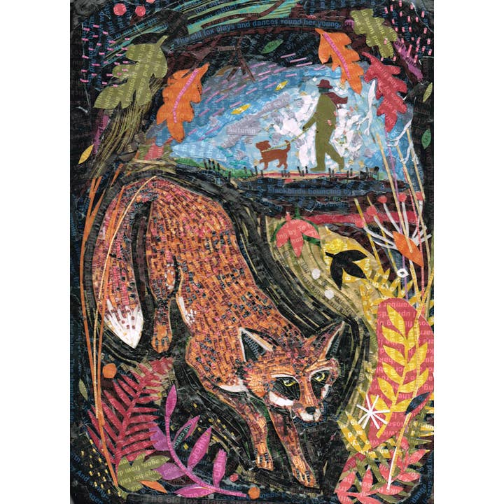 Jamie Poole – wholesale Art print – The Vixen A3 Print on Silk Stock1