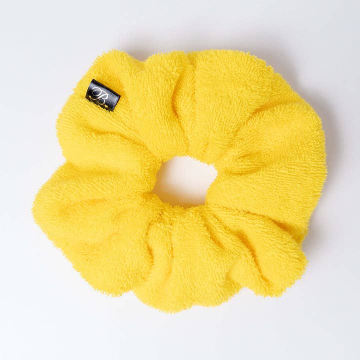 Towel Scrunchie in Sunny for wholesale by B. LUVV & CO.
