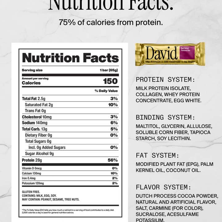 Campus Protein - Wholesale Snack Bar - David Protein Bar13