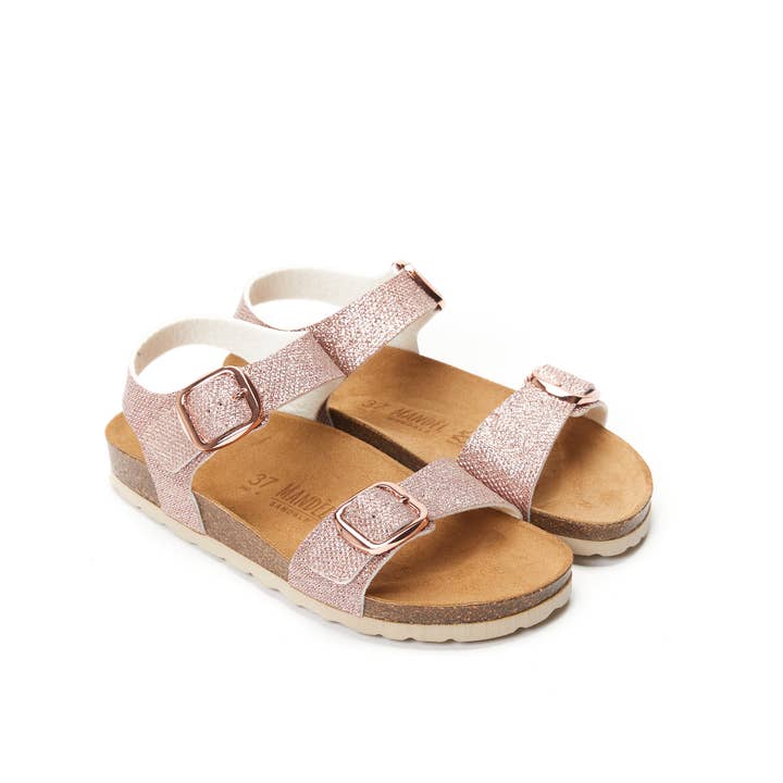 Mandél – sandálias - Mulher por atacado – Sandália INES ouro - Art.MD45133