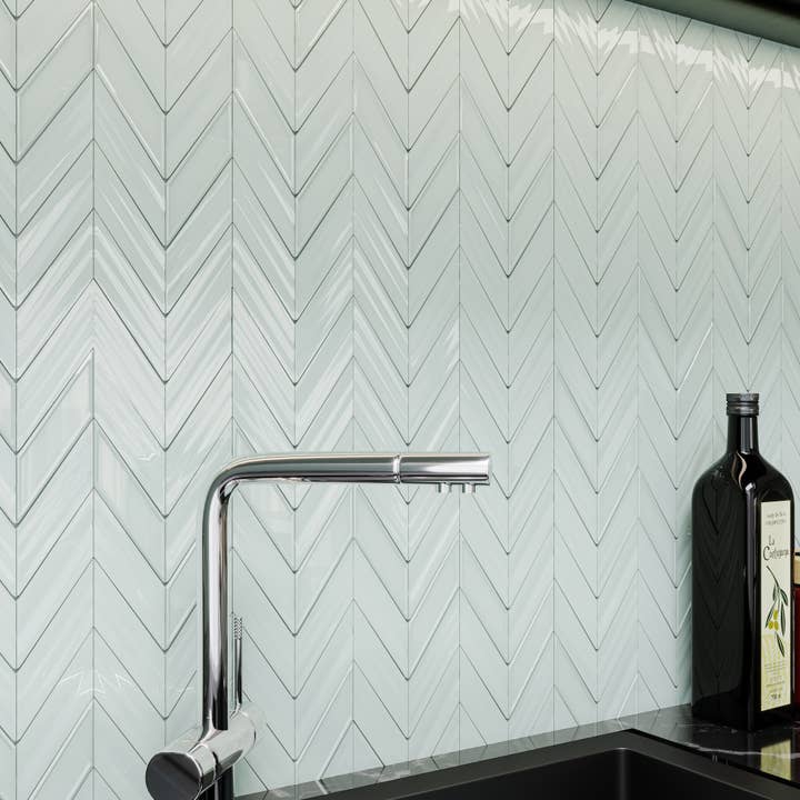 Thomas Avenue Ceramics - Wholesale Wall Tile - 12"X12" Ceramic Fletching Mosaic Tile4