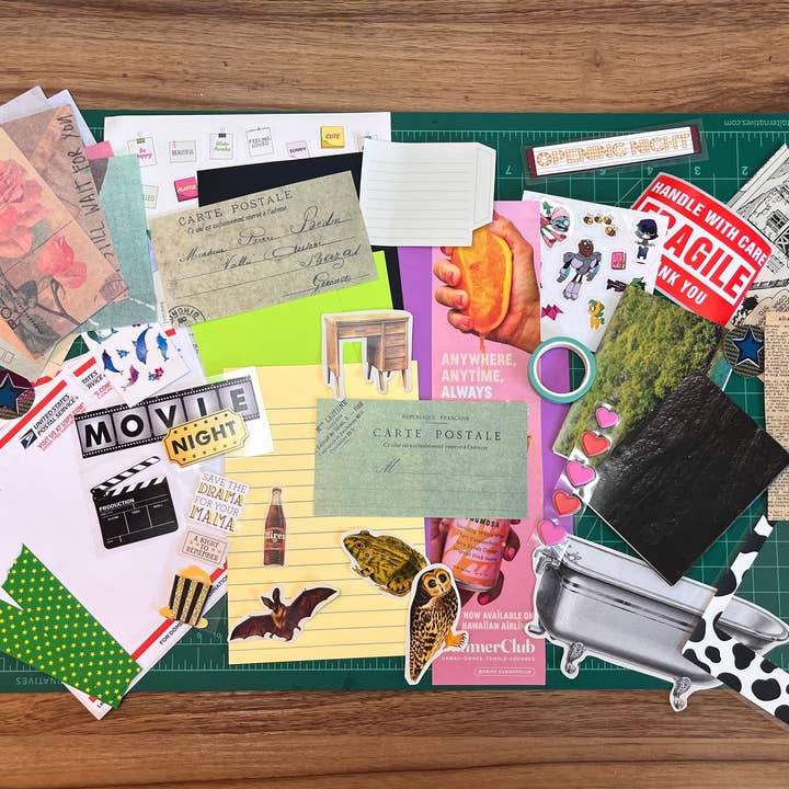 Bre’s Tiny Print Shop - Wholesale Stationery/Notecard Set - Zine Junk!5