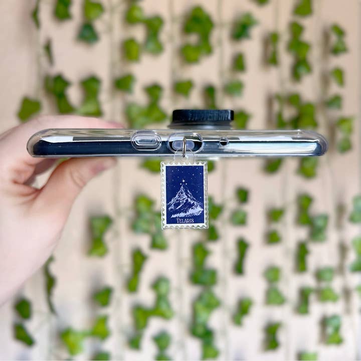 Kindle Charm, City of Starlight Bookish E-Reader Dust Plug for wholesale by Amberlin Studio