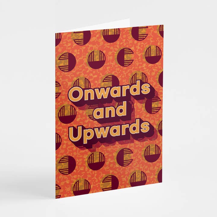 Onwards and Upwards - Greeting Card for wholesale by Shaven Raven Designs