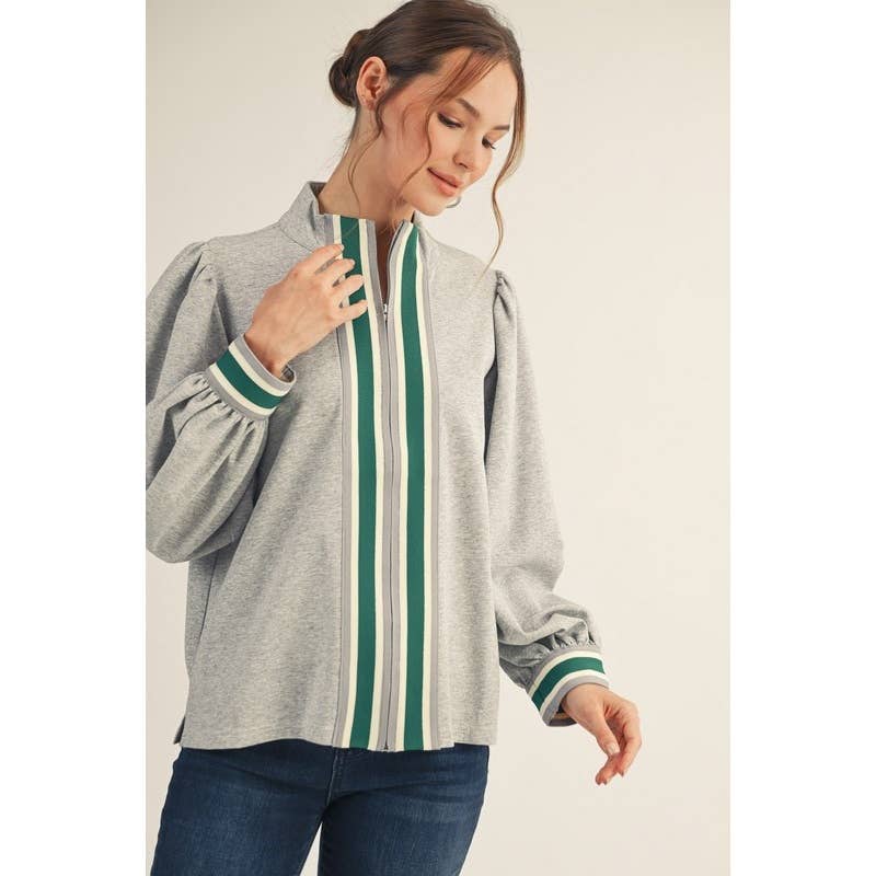 STYLE USA - Wholesale Tunic - Women's - NEW Casual Zip Up Top0