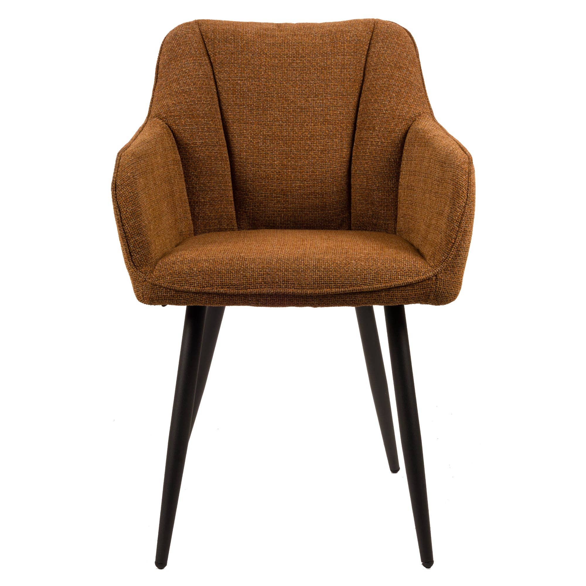 Usuals BV - Vente Chaises - Fauteuil Daisy avec tissage terracotta1