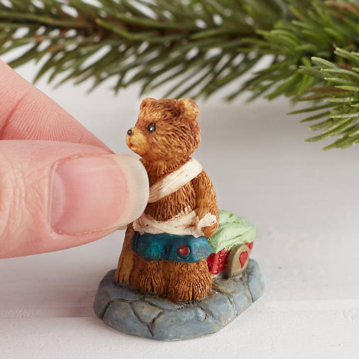 Factory Direct Craft - Wholesale Decorative tabletop object - 1-3/8" Mini Teddy Town Boo Boo Bear Figurine2