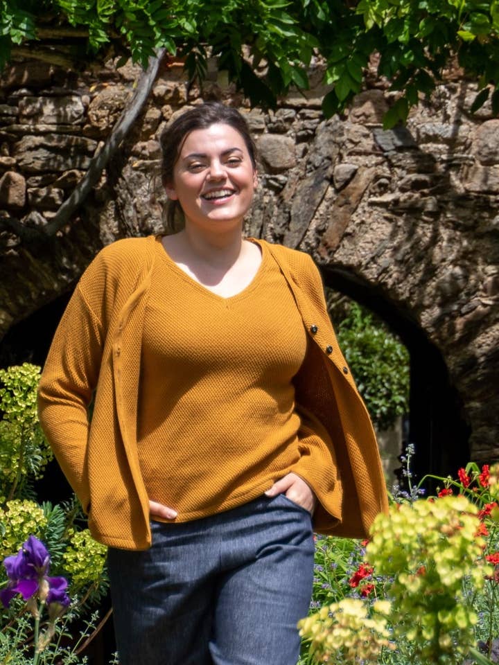 Sophie Cepiere – Großhandel Strickjacke – Damen – RITA Weste