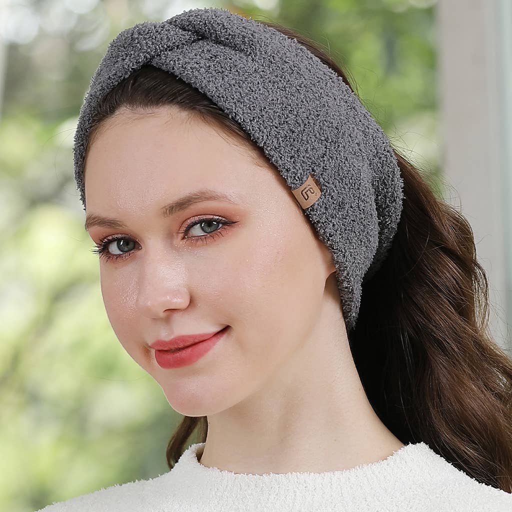 Solid Color Twist Knot Headband  for wholesale on Faire16