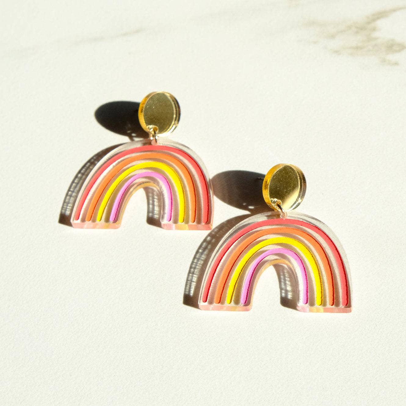 Sleepy Mountain - Wholesale Dangle Earrings - Rainbow Dangle Earrings1