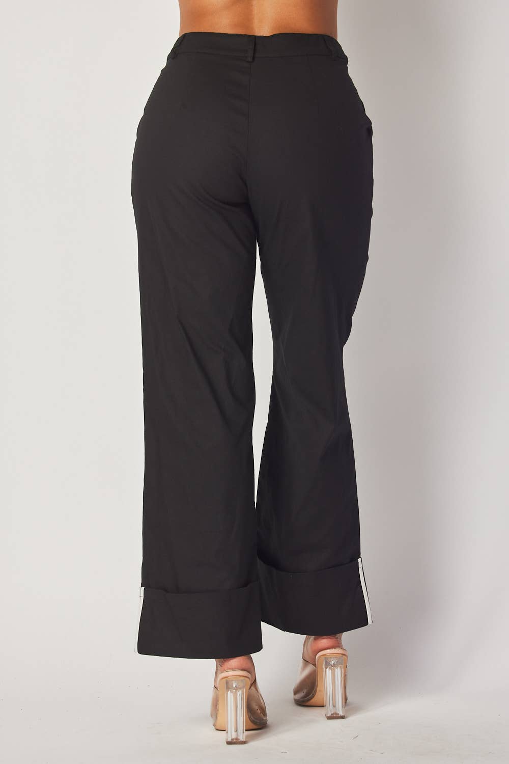 Hot & Delicious - Wholesale Broek - Dames - Jaylene Hem Manchet Broek (HDP32961)7