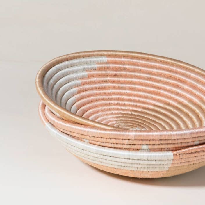 Azizi Life - Wholesale Decorative Plate/Dish/Bowl - Zera Woven Bowls16