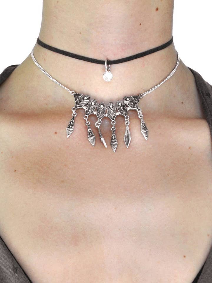 Talulah Choker Halskette Set für den Großhandel von Jewel Cult
