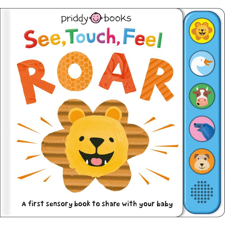 Macmillan Publishers - Wholesale Baby & Toddler Book (0-2) - See, Touch, Feel: Roar: A First Sensory Book