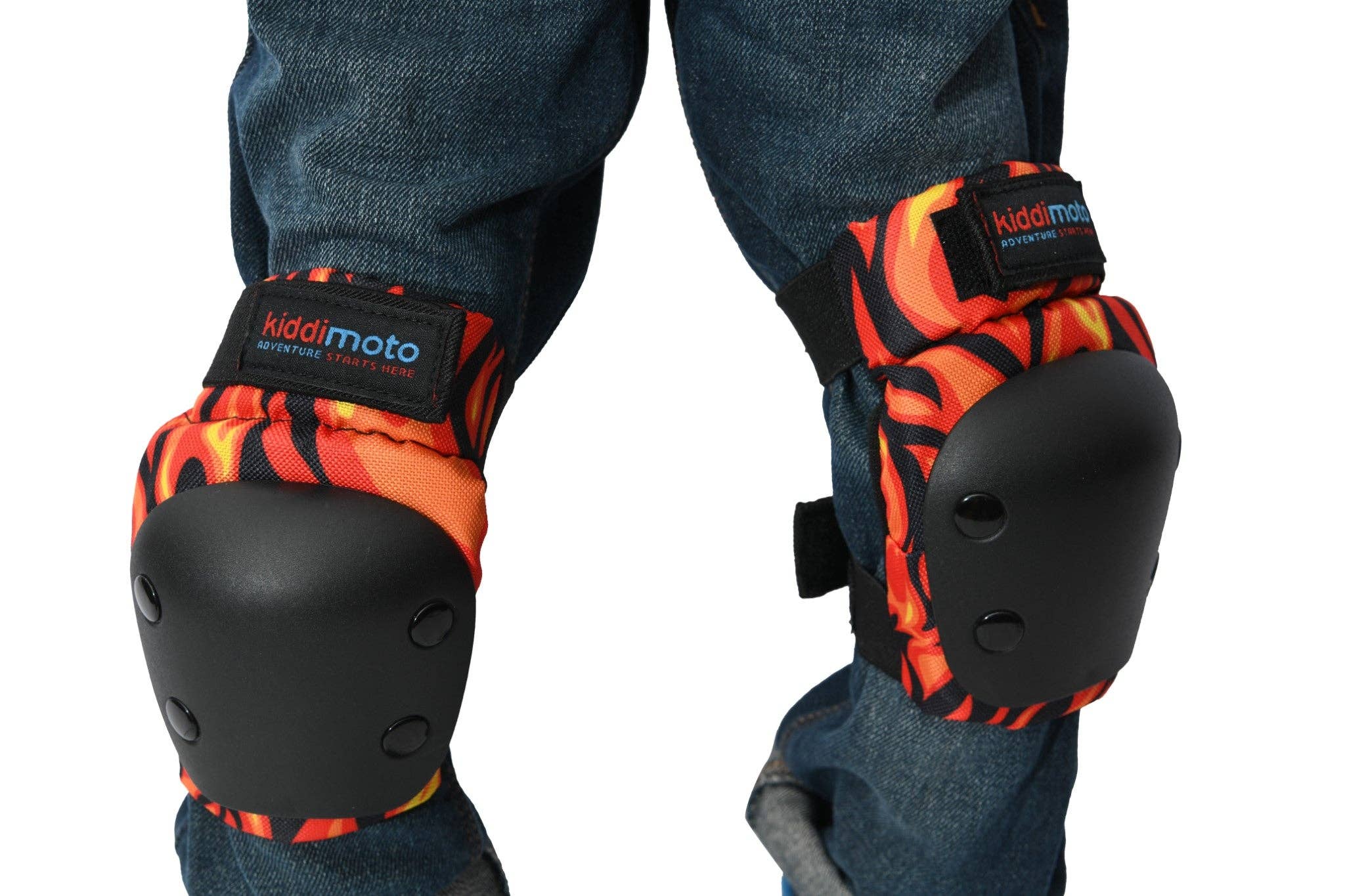 Kiddimoto – wholesale Sporttillbehör – Flames Pad Set - Armbågs-, knä- och handledsskydd4