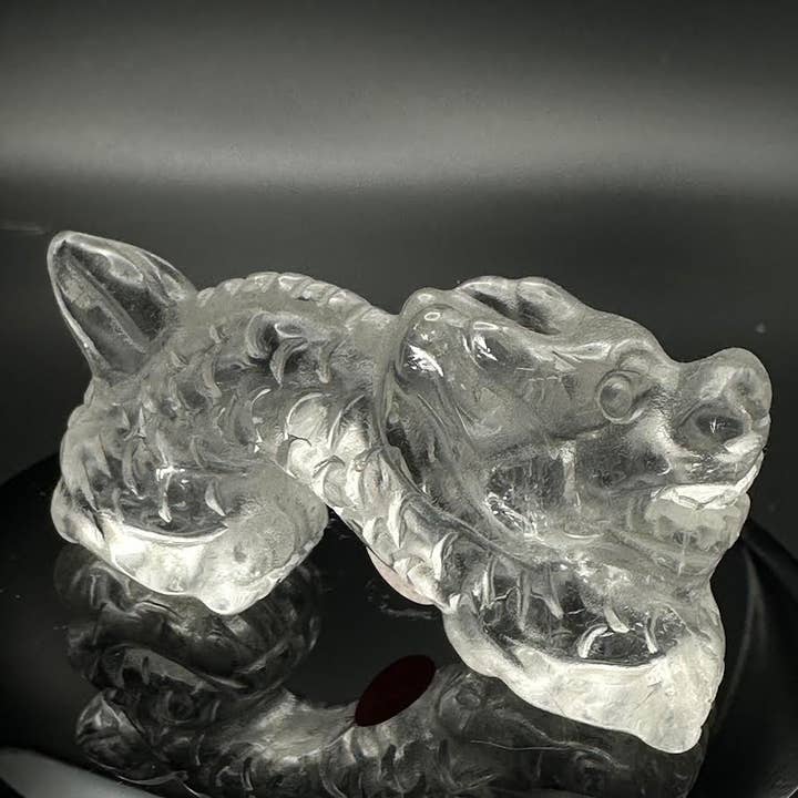 Loong Dragon - Clear Quartz Small Size ON SALE  for wholesale by The Crystal Tabby