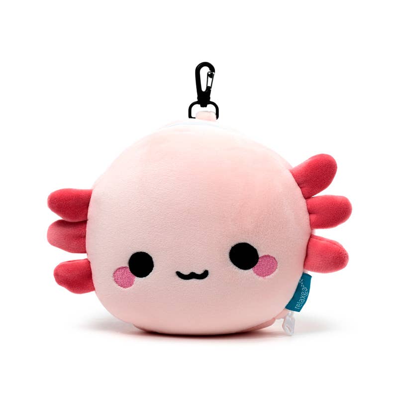 Puckator EU - Wholesale Travel Pillow - Relaxeazzz Adoramals Maddie the Axolotl Travel Pillow3