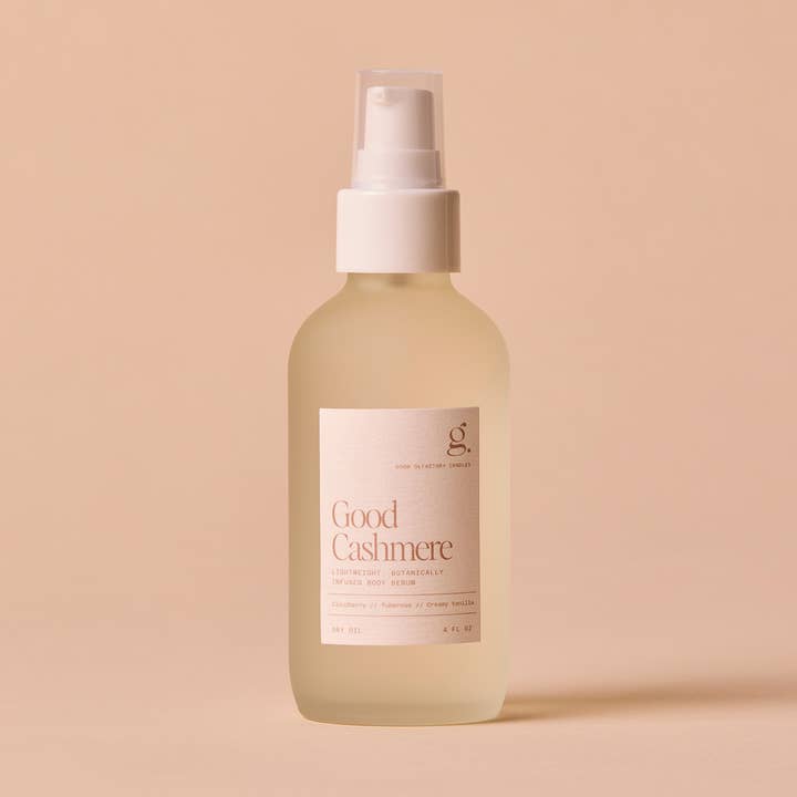 Huile Sèche Good Cashmere pour la vente par Good Olfactory Candles