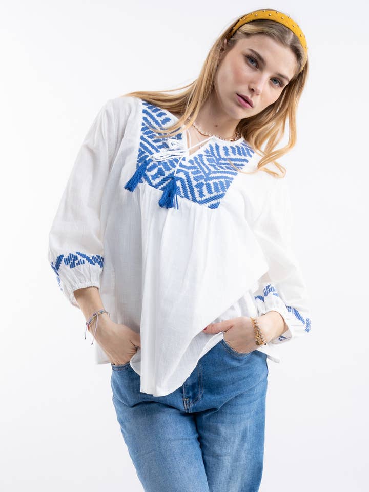 LORENA 26 Blusa para venta al por mayor de JCL Fashion