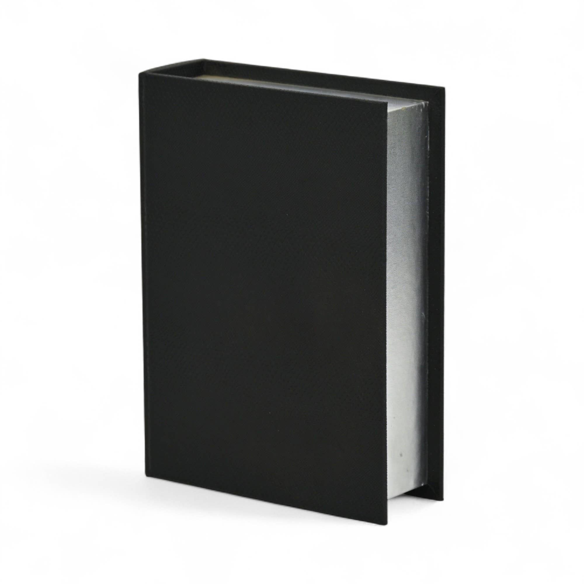 Cheungs Home Decor - Wholesale Decorative Box - Faux Alligator Themed Black Vinyl Wrapped Book Box Set