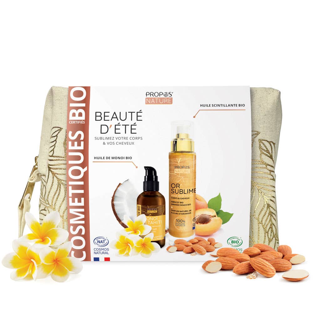 Propos'Nature – wholesale Bad- och kroppsvårdsset – Sublime Skönhetskosmetisk Set - 2 Ekologiska Behandlingar - Present7