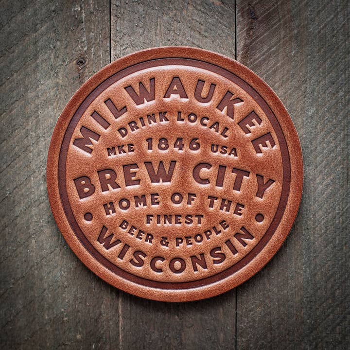 Sugarhouse Leather - Wholesale Coasters - Milwaukee Leather Coaster