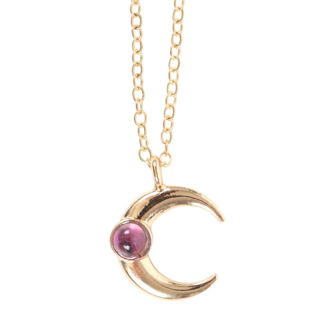 Something Different Wholesale - Wholesale Everyday Greeting Card - The Moon Celestial Amethyst Necklace Greeting Card2