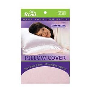 Annie Ms Remi Satin Pillow Cover Pink for wholesale by KT Supply