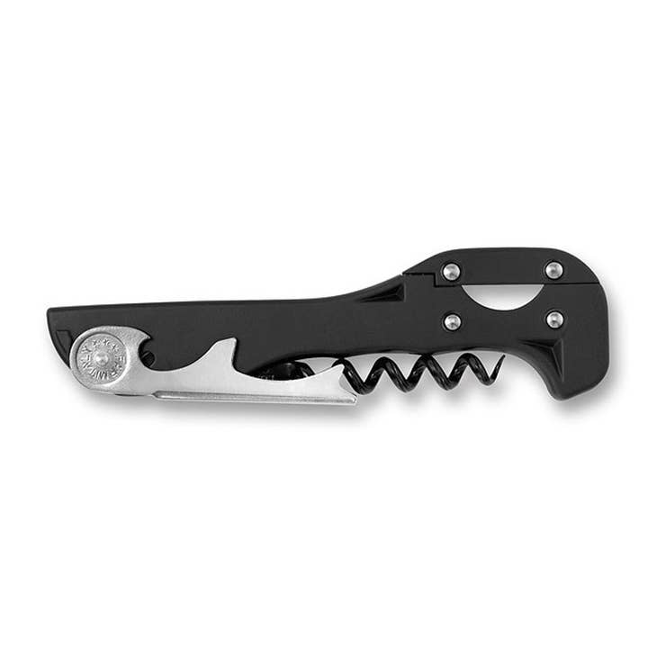 Boomerang Corkscrew Black #85-222B for wholesale by IWA Wine Accessories