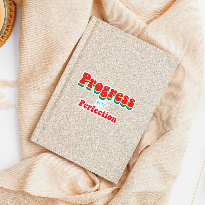 Progress Over Perfection Sticker for wholesale by Warrior Woman Co. Designs