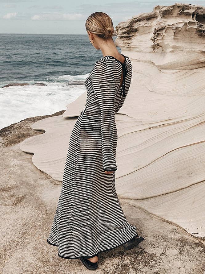 Black MAYFAIR DRESS for wholesale on Faire