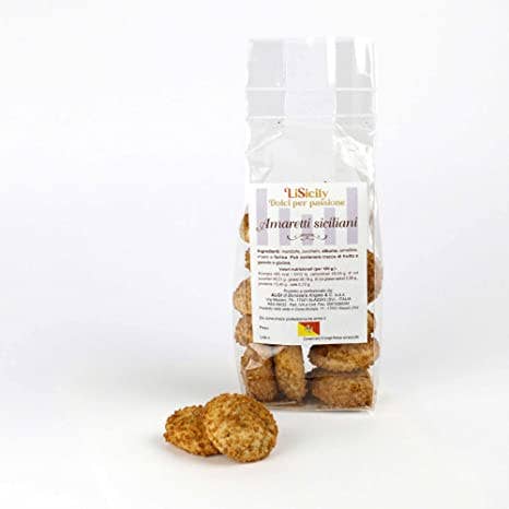 Sicilian Amaretti With Crunchy Almonds And Honey - (500 gr) for wholesale by Algi di Bonasera Angela & C saspu