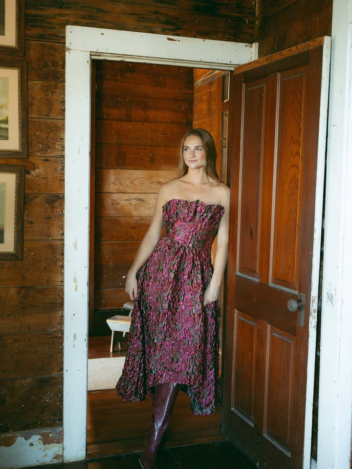 The LeAnn in Dark Cherry for wholesale on Faire