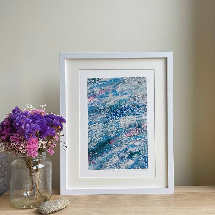 Beth Garner - Wholesale Art Print - 'North Sea Meditations' Sea Inspired A4 Print