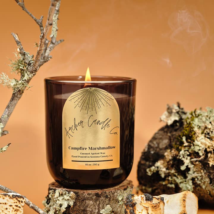 Campfire Marshmallow for wholesale by Archer Candle Co