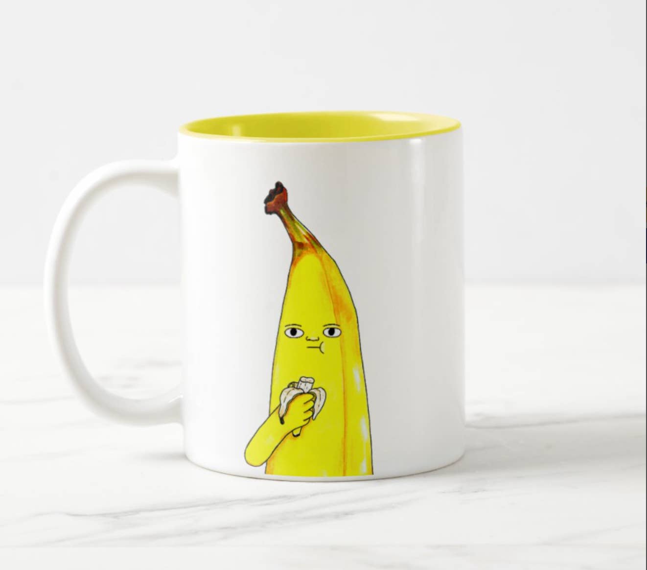 Lemon Zesty - Wholesale Coffee Mug - Banana Eating a Banana mug