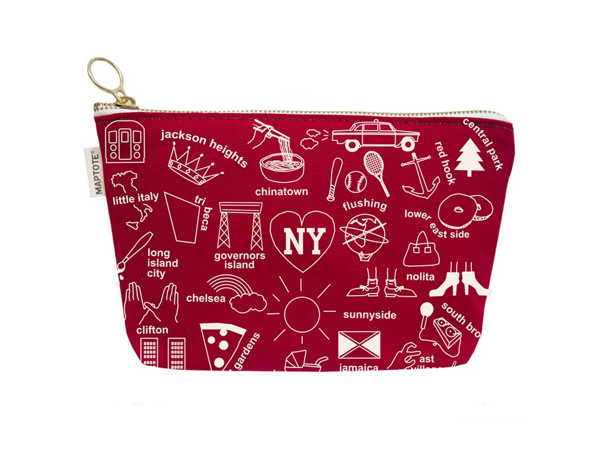 Maptote - Wholesale Pouch - Women's - New York City Zipped Pouch6