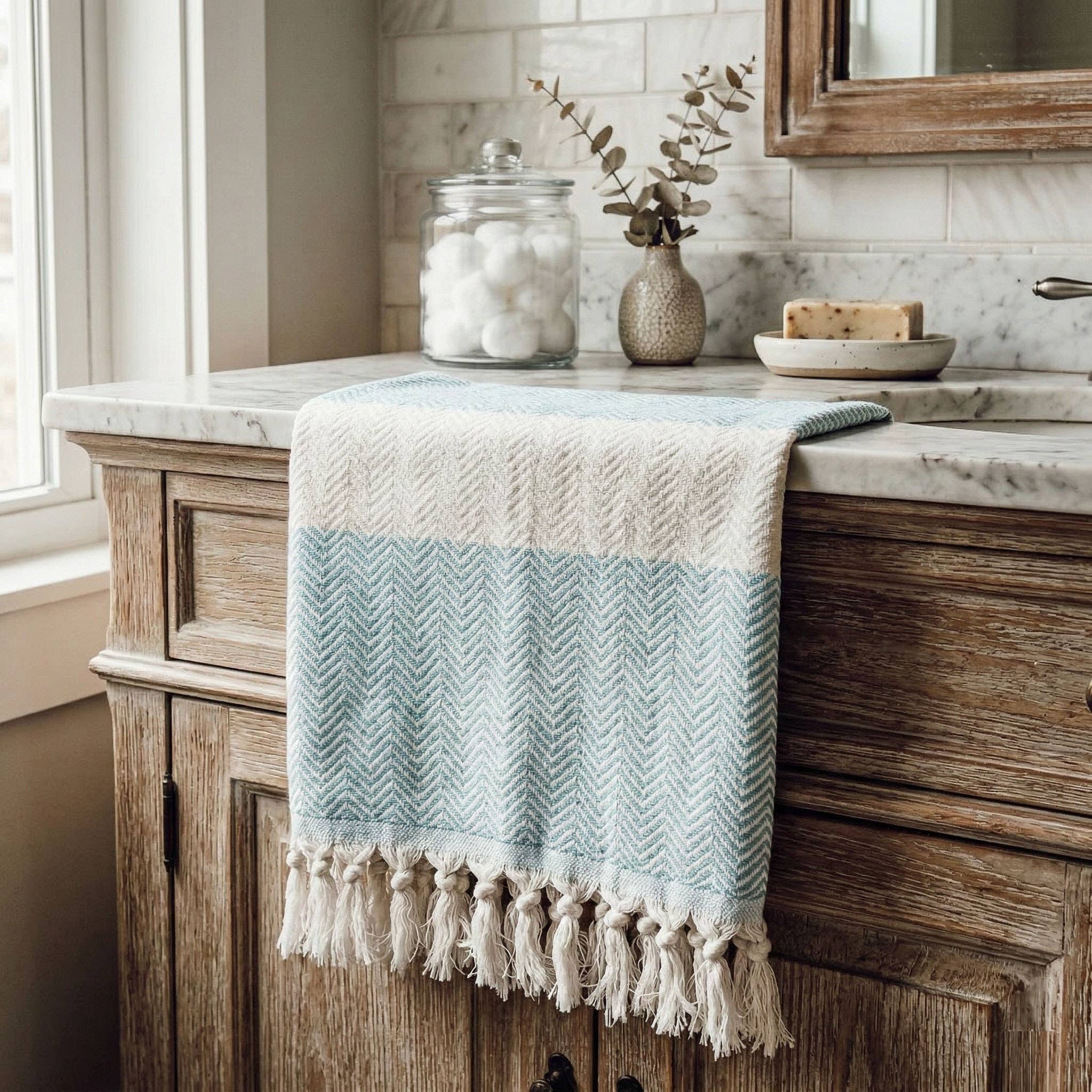 Gia Roma - Wholesale Beach Towel - Blue Turkish Beach Towels or Decorative Towels Handmade27