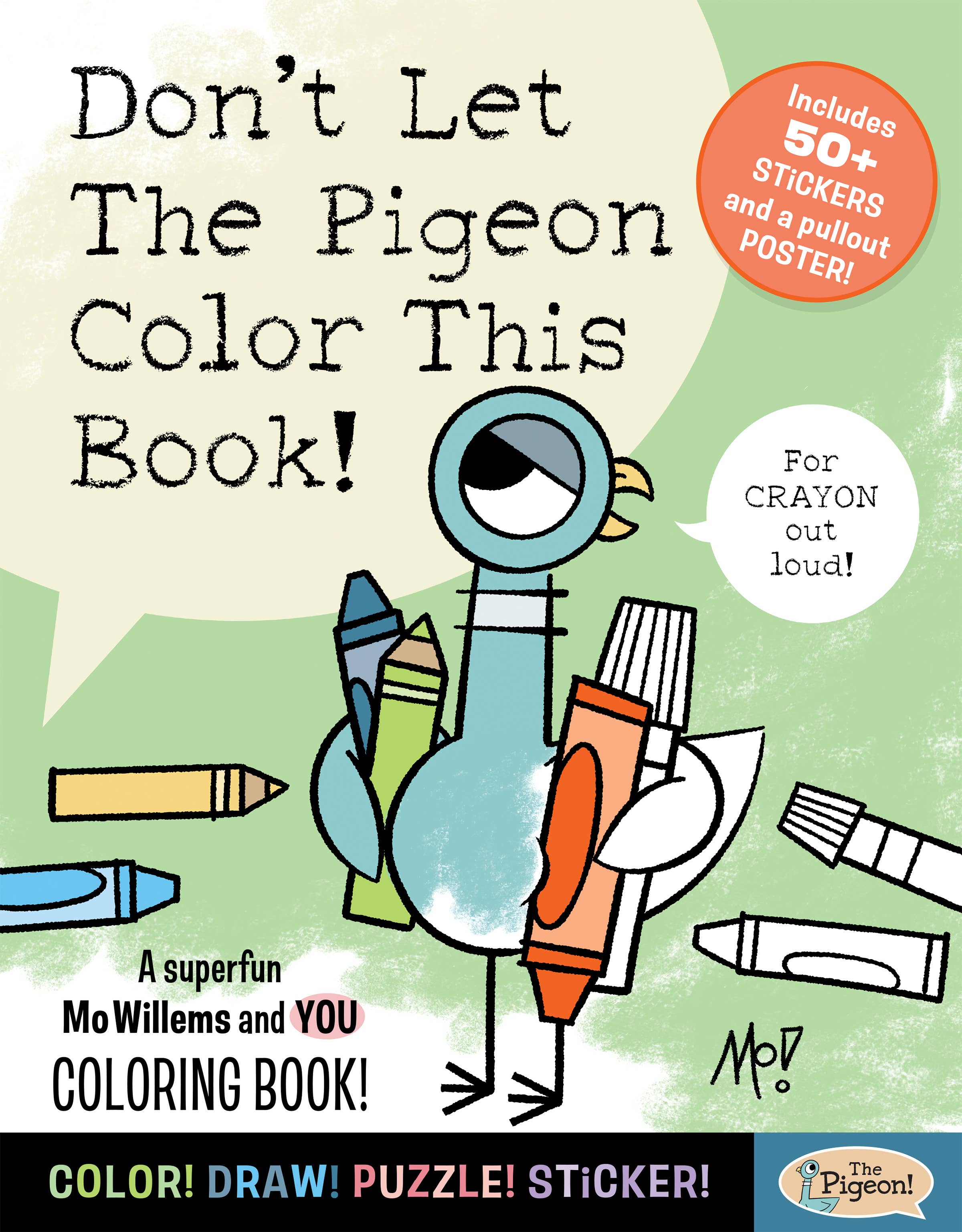 Union Square & Co. - Wholesale Book - Kids - Don't Let The Pigeon Color This Book! by Mo Willems0