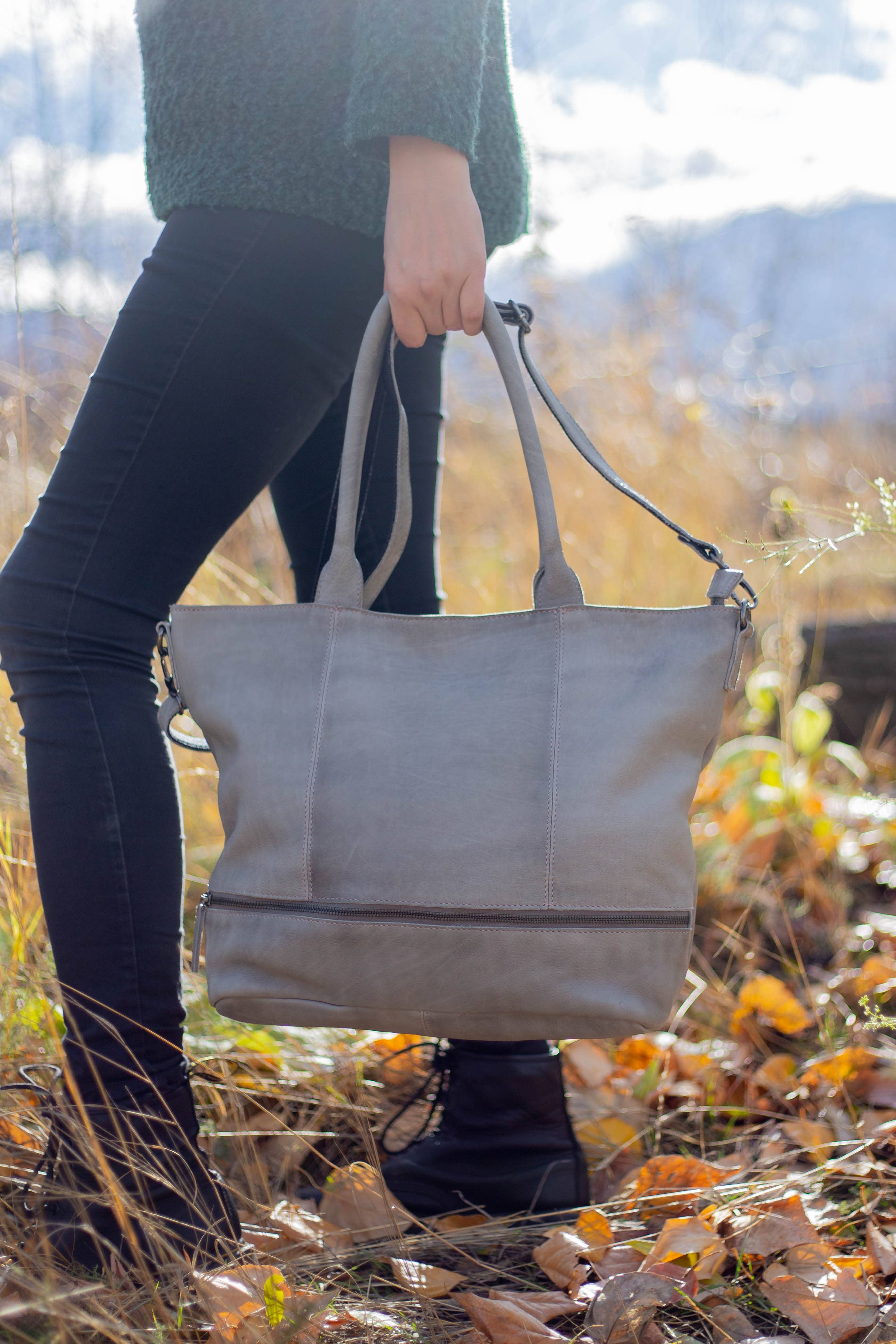Keaan Leather Goods - Wholesale Tote Bag - Women's - [EMILIA] TOTE/SHOPPER & CROSSBODY | SUPER SOFT NAPPA LEATHER22