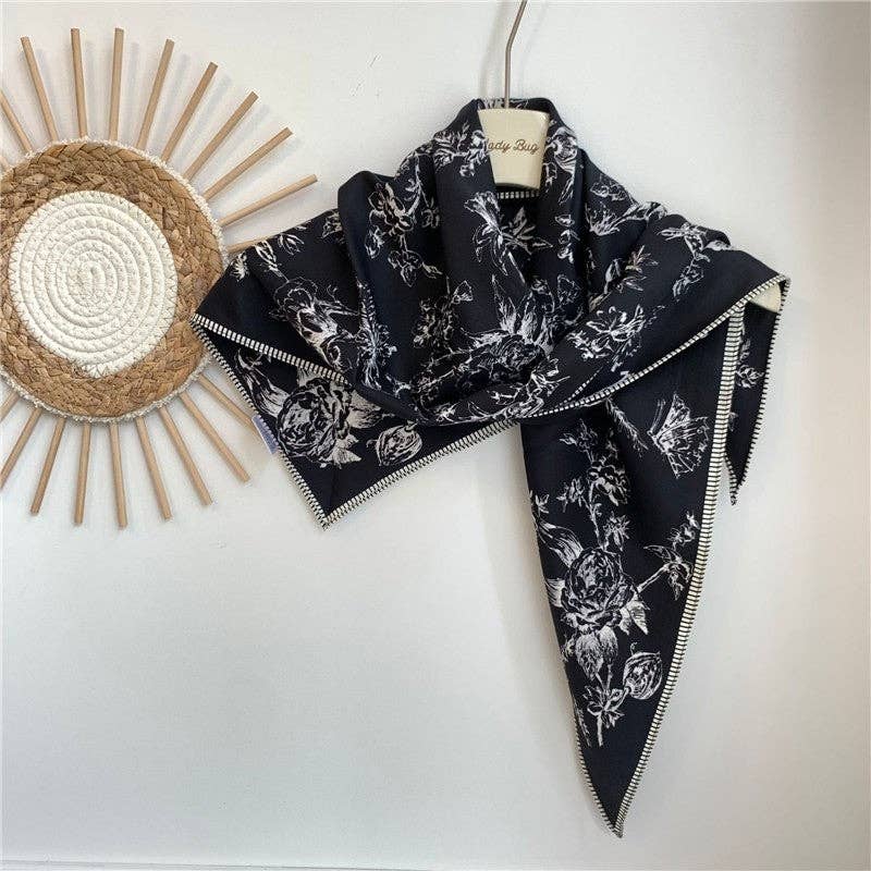Ekartini - Wholesale Scarf - Women's - Multifunctional Printed Triangle Scarf4