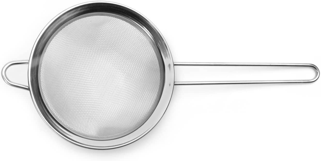 Fox Run Brands - Wholesale Sifter - Fox Run Mesh Strainer, Stainless Steel, 6"3
