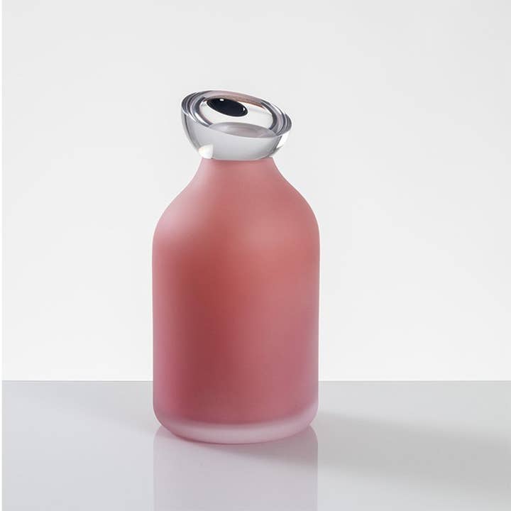 Urne en verre rose « Ovation » ou urne pour animal de compagnie pour la vente par Modern Memorials