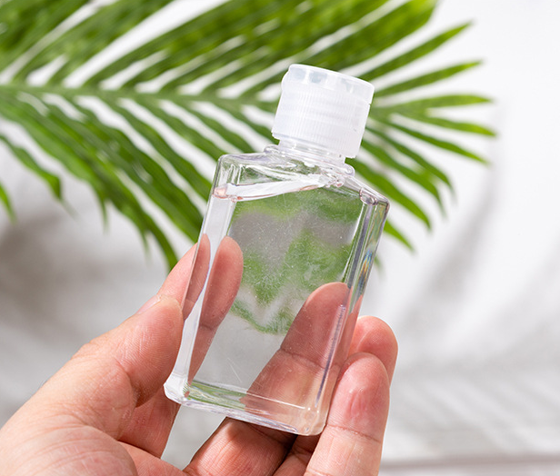 Terre & Eau Personal Care - Wholesale Travel Container - Clear Plastic Travel Sanitizer Bottles 60ml1