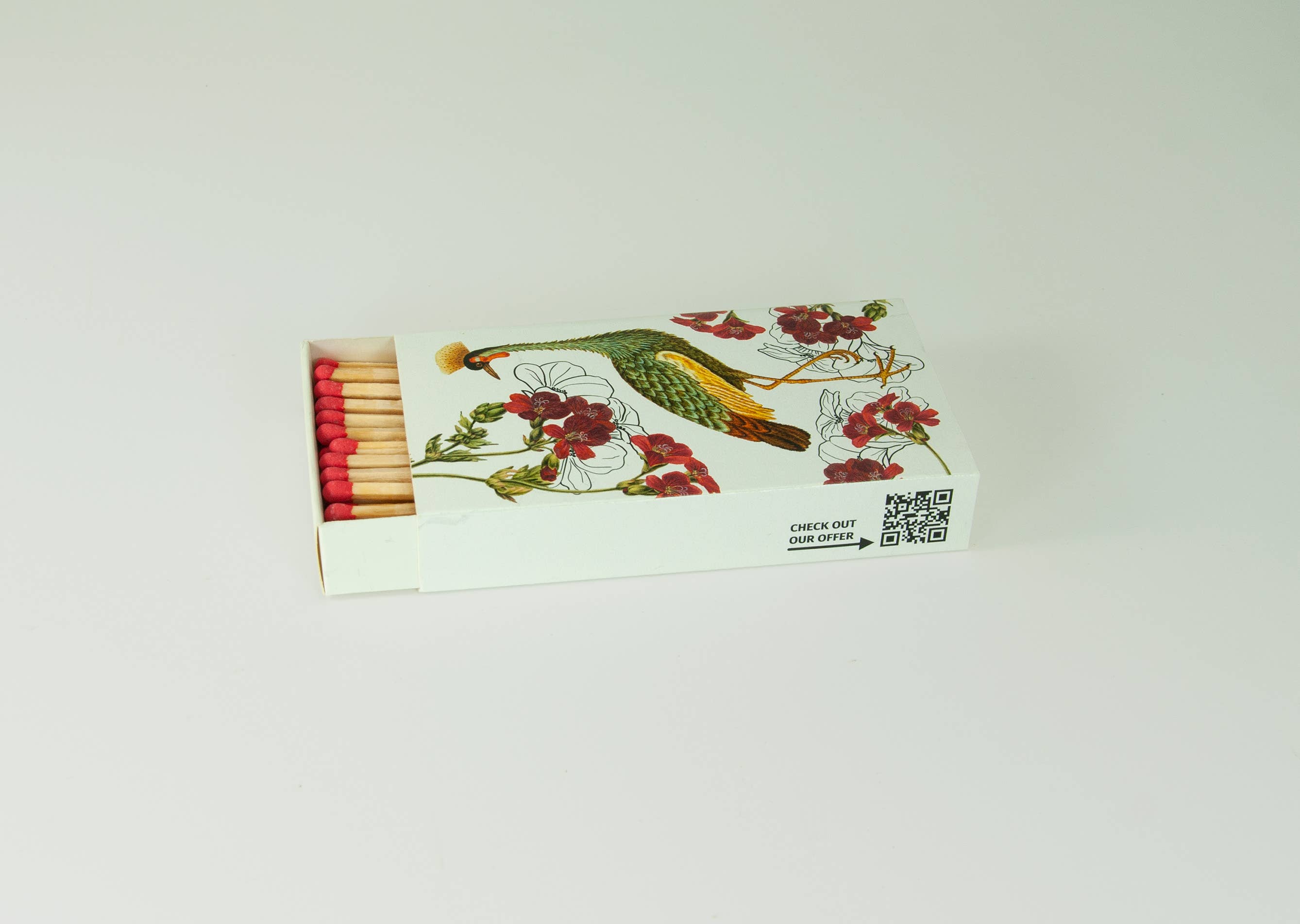 Woloszyn - Venta al por mayor Cerillas - Cerillas largas serie Vintage «Heron»4