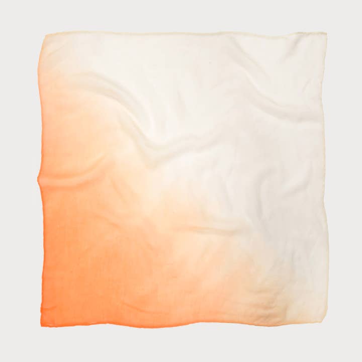 Abstract - Wholesale Scarf - Women's - Hand-dyed degradè scarf in pure cashmere9