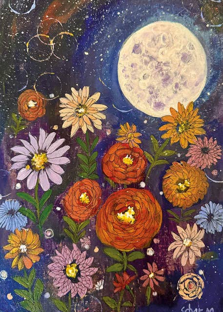 We'Moon - Venta al por mayor Tarjetas de felicitación - Pack de 6 Tarjetas de Felicitación 2026: Con Arte Femenino para Todas las Ocasiones9