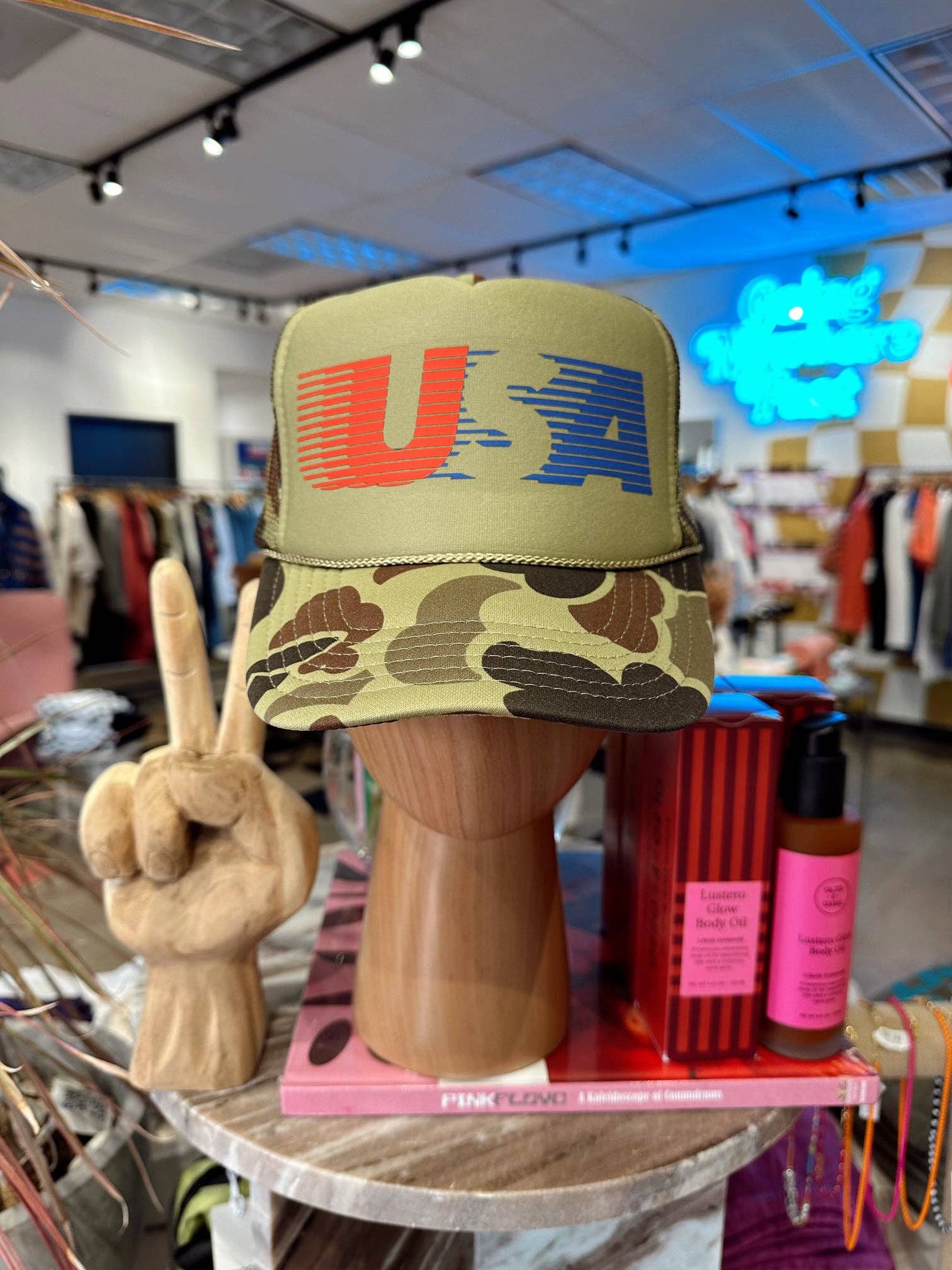 Ascot + Hart - Vente Casquette de camionneur – unisexe - Rétro USA Trucker2