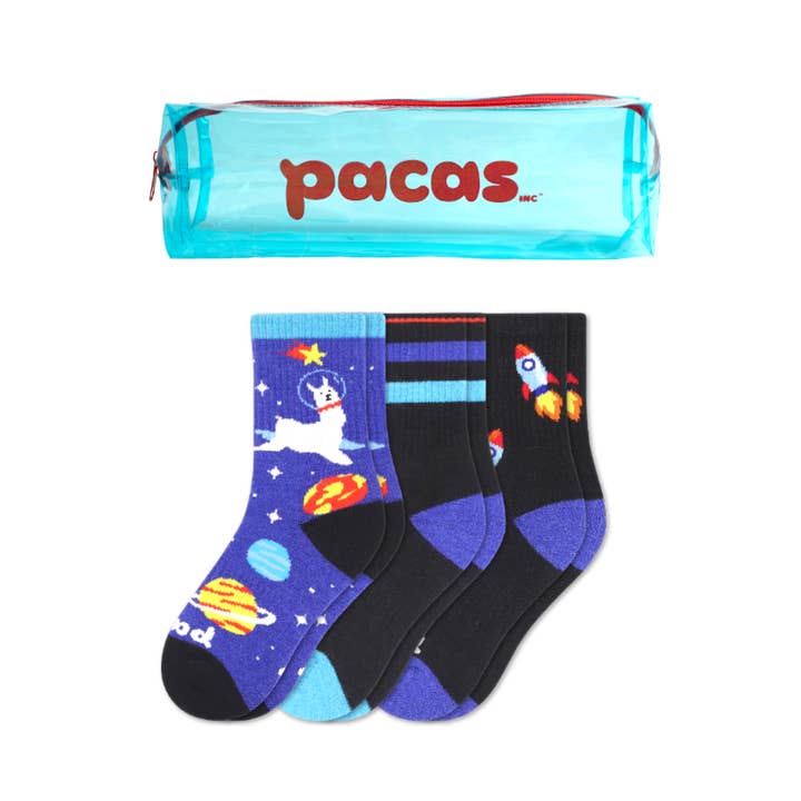 Pacas - Wholesale Socks - Kids - 3 Pack - Kids' Crew Pacas Socks28
